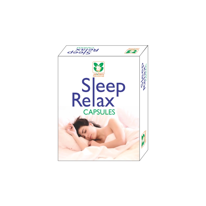 Jantayus Sleep Relax Capsule Pack of 3 Jar of 500 QTY