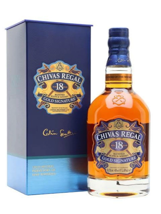 Chivas Regal Aged 18 Years Old