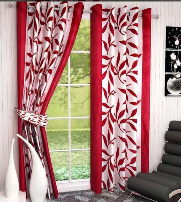 Classic Polyester Printed Curtains