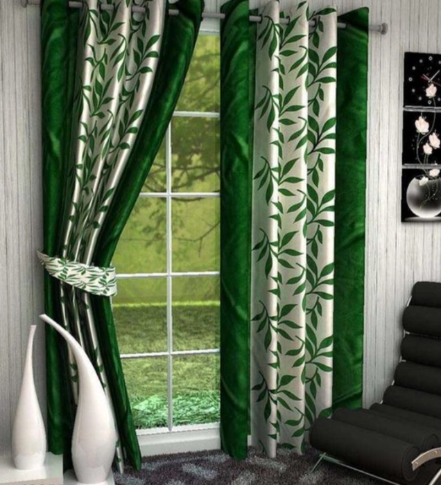 Classic Polyester Printed Curtains