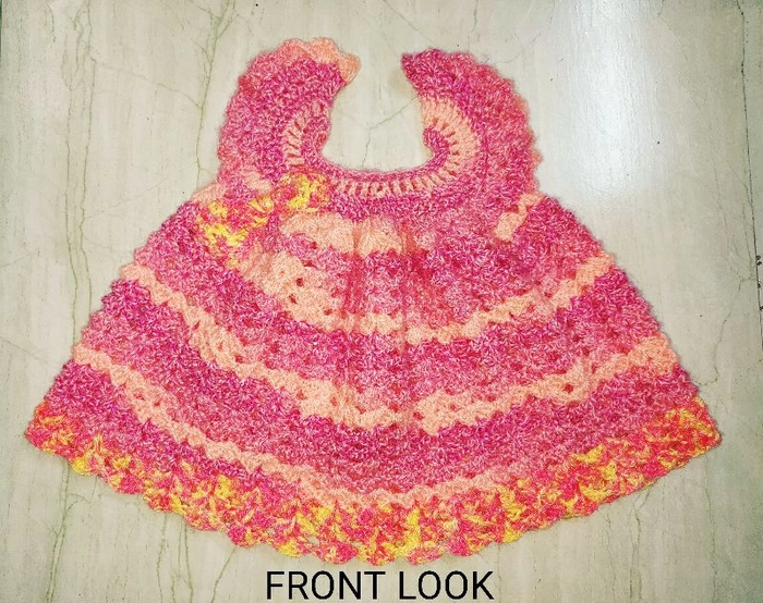 Woollen Baby Frock