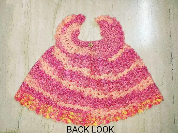 Woollen Baby Frock