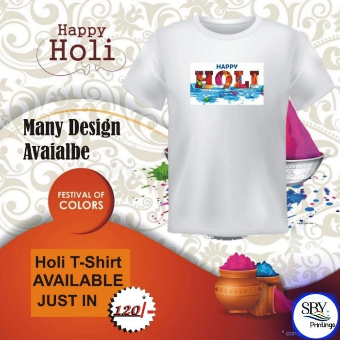 Holi  special t-shirts