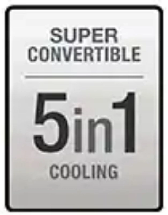 LG 1.5 ton 4 Star 5 in 1 Converter Inverter AC