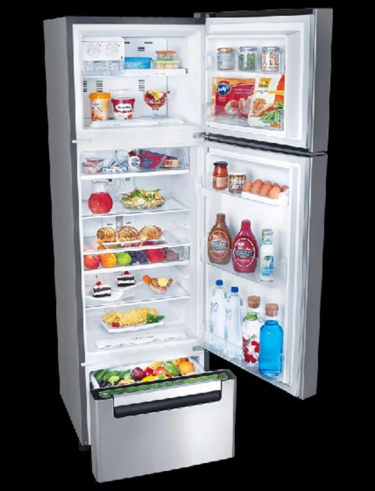 Protton 240L Frost Free Triple Door Refrigerator (6th Sense ActiveFresh Technology, Alpha Steel, 10 Years Warranty )