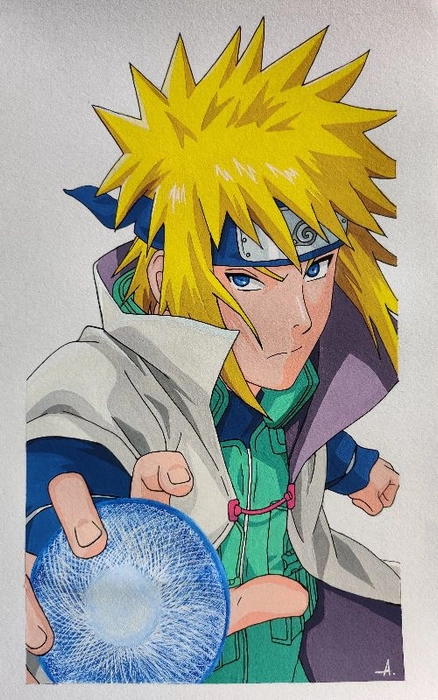 ENG-ESP] Drawing Minato Edo Tensei (Naruto Shippuden) 💥 Dibujando a minato  Edo Tensei (Naruto Shippuden) | PeakD