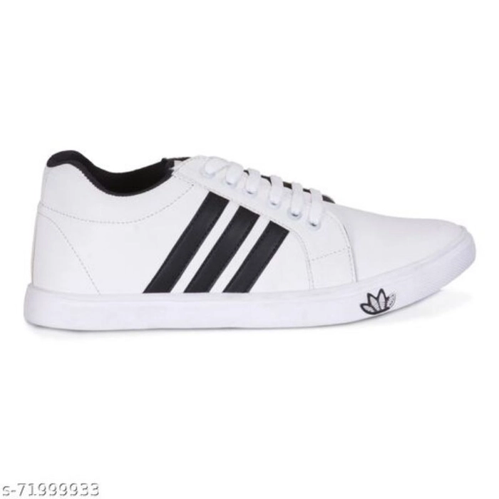 White Causal Shoes