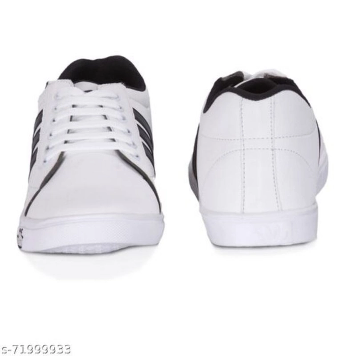 White Causal Shoes