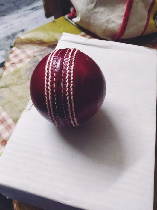Leather Ball (Red) - Tournament