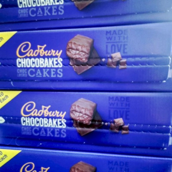 Chocolate Round Cadbury Chocobakes Cake Box, Packaging Size: 15 Piece,  Weight: 285 Gm at Rs 132/box in Ghaziabad