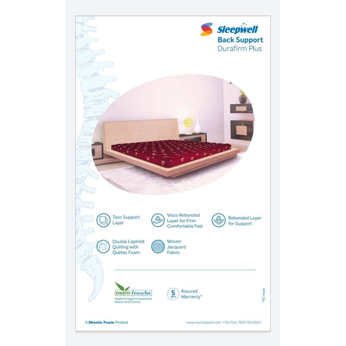 Sleepwell durafirm plus deals price