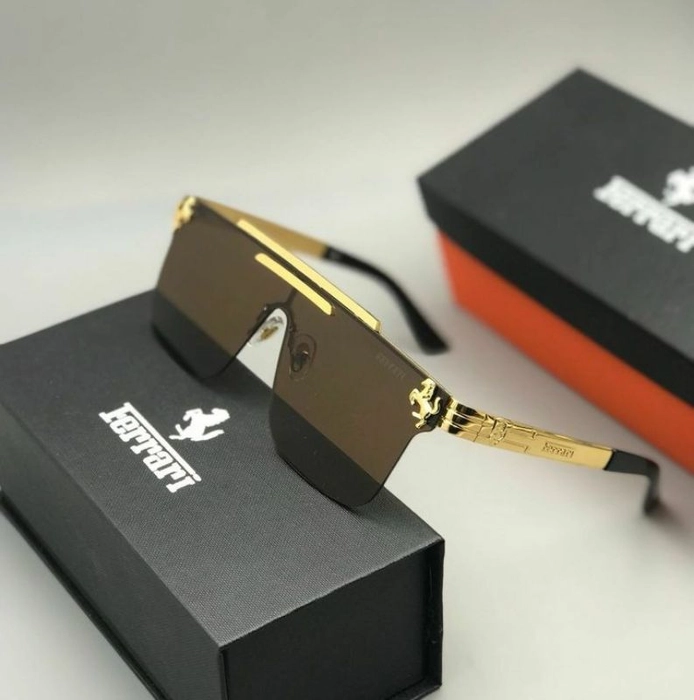 Ferrari sunglasses sale gold