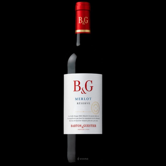 B & G Merlot Reserve Red Wine