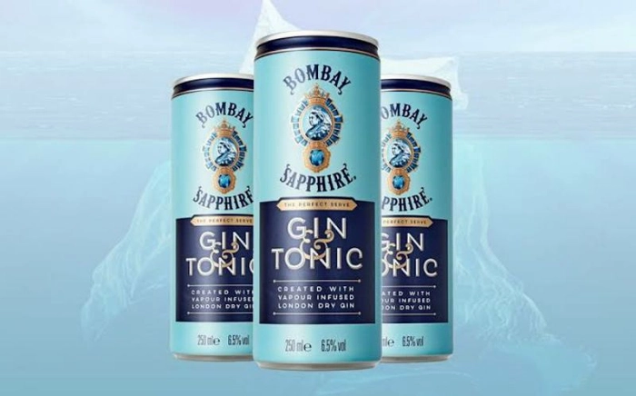 Bombay Sapphire Gin And Tonic 250 ML Premix Can