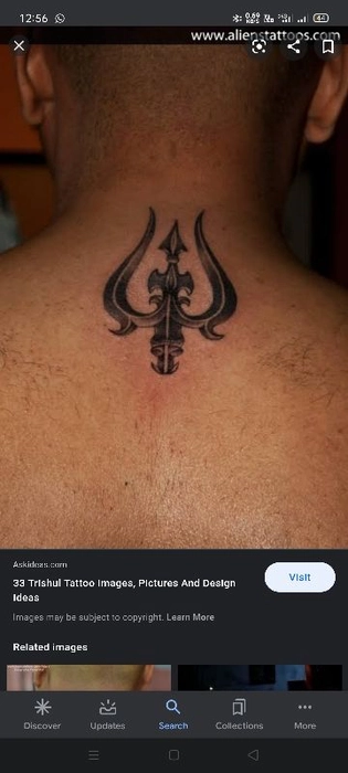 Simply Inked Om Namah Shivay Trishul Temporary Tattoo at Rs 249/piece |  Temporary Tattoos in Sas Nagar | ID: 27477668797