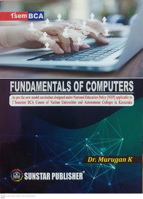 FUNDAMENTALS OF COMPUTERS By Dr. Murugan K