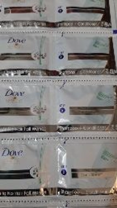 Dove Sachets 5/- (Shampoo+Conditoner) Set 48 Nos