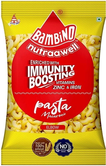 Bambino Pasta Macaroni Elbow 875g (Immunity Boosting)