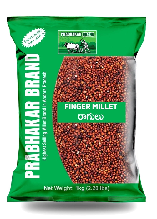 Prabhakar Ragi Millet 1KG (Ragulu)