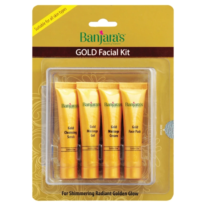 BANJARAS GOLD FACIAL KIT 60gm.