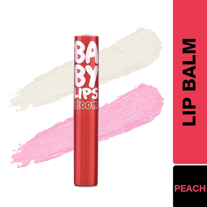 MAYBELLINE NEWYORK BABY LIPS BLOOM LIP BALM (peach bloom) 1.7gm