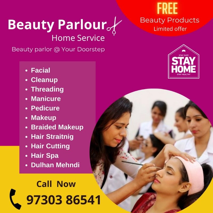 Buy Beauty Parlour Home Service online from Home Beauty Parlour Service