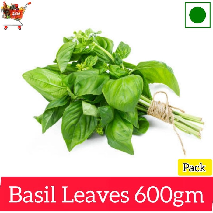 A1👌Basil Leaves 600gm Pack