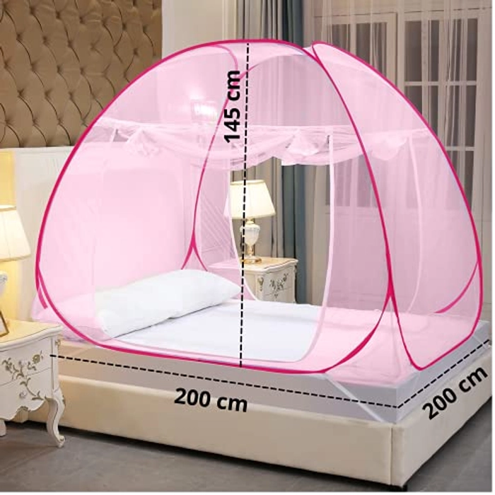 Classic Mosquito Net for King Size Bed , Foldable for Double Bed
