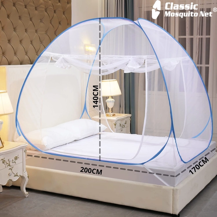Tropical Classic Mosquito Net With Metal Stands 5x6, FREE Delivery