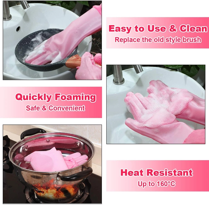 Grey washing hot sale up gloves