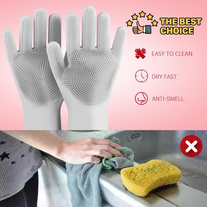 Gloves for washing on sale clothes india