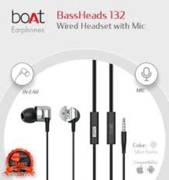 Boat BassHeads 132 Wired Earphones