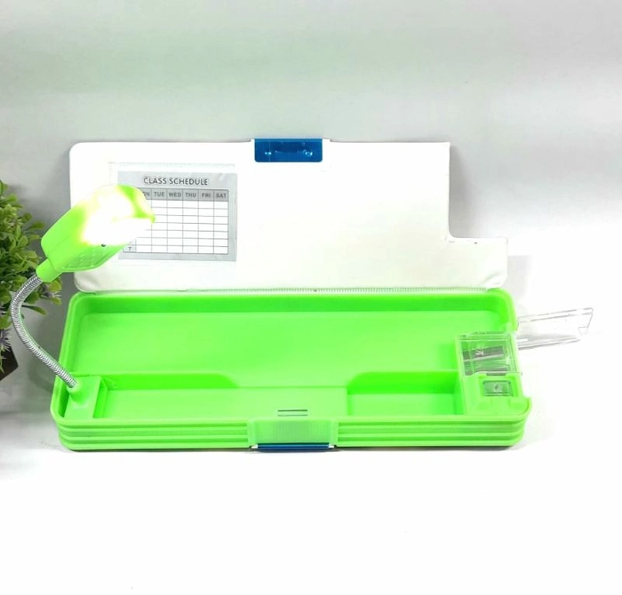 Ben10 Pencil Box with Light & Sharpner