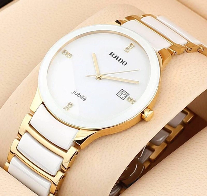 Round Rado Jubile Centrix Full White Dial Ceramic Watch (1), For Personal  Use at Rs 3499/piece in Mumbai
