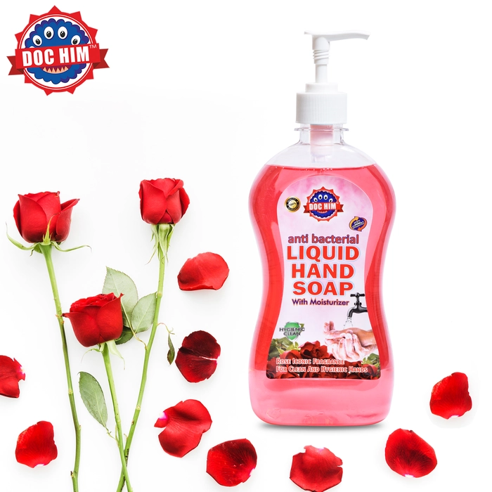 DOC HIM Liquid Hand Soap Rose 500 ML