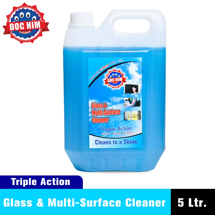 DOC HIM Glass & Multi-Surface Cleaner 5 Ltr Can