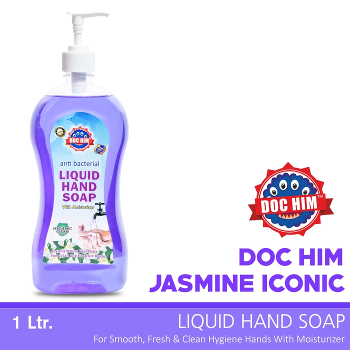 DOC HIM Liquid Hand Soap Jasmine 1 Ltr