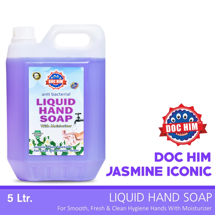 DOC HIM Liquid Hand Soap Jasmine 5 Ltr Can