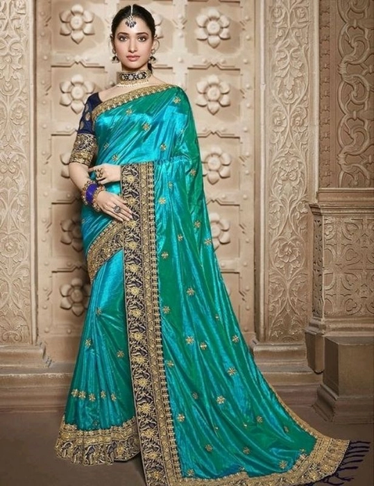 32% OFF on PANZORA Woven Banarasi Pure Silk Saree(Green) on Flipkart |  PaisaWapas.com