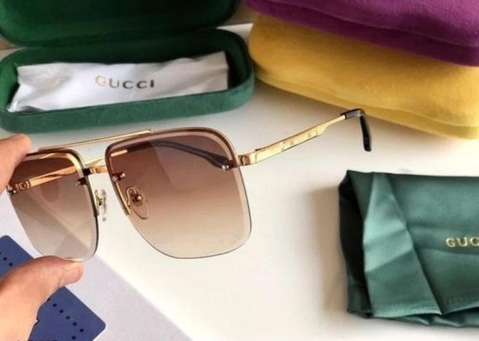 Gucci Brow Bar Aviator Sunglasses, 64mm | Bloomingdale's