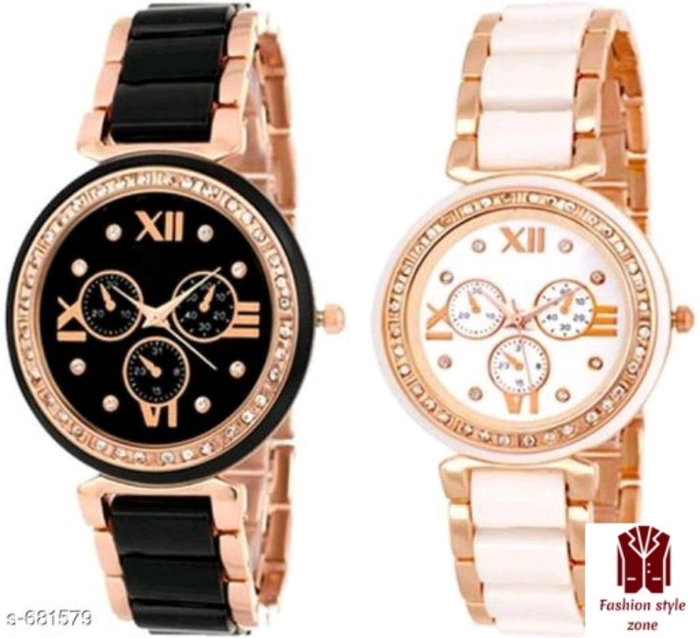 Cim Copper Pink Chain Copper Dial Ladies Chain Watch 400411 – Luxury  D'Allure