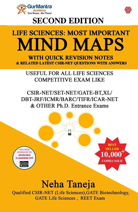 Life Sciences: Most Important Mind Maps With Quick Revision Notes(Updated Edition) Paperback – 13 July 2021