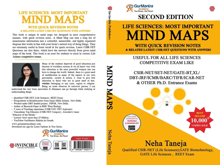 Life Sciences: Most Important Mind Maps With Quick Revision Notes(Updated Edition) Paperback – 13 July 2021