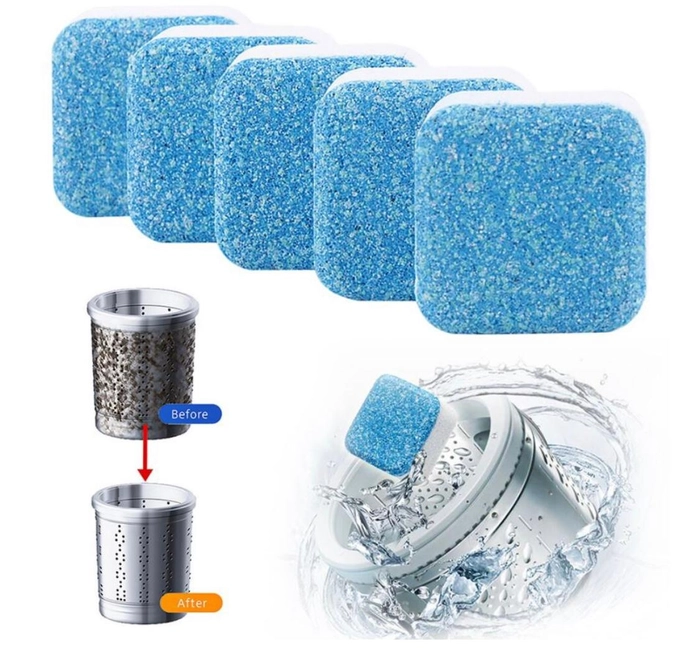 Washing Machine Deep Cleaner tablet ( Pack Of 12 Pcs ) to clean washing machine and make it bacteria free