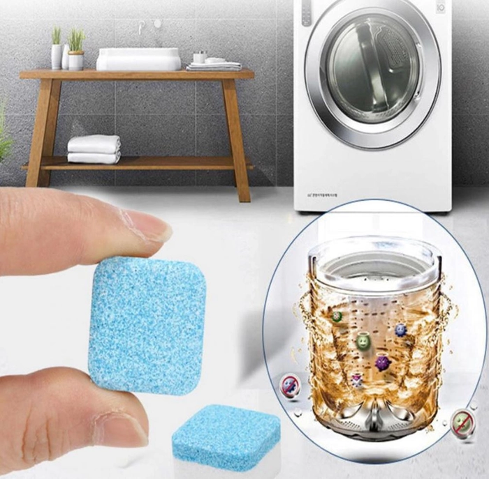 Washing Machine Deep Cleaner tablet ( Pack Of 12 Pcs ) to clean washing machine and make it bacteria free