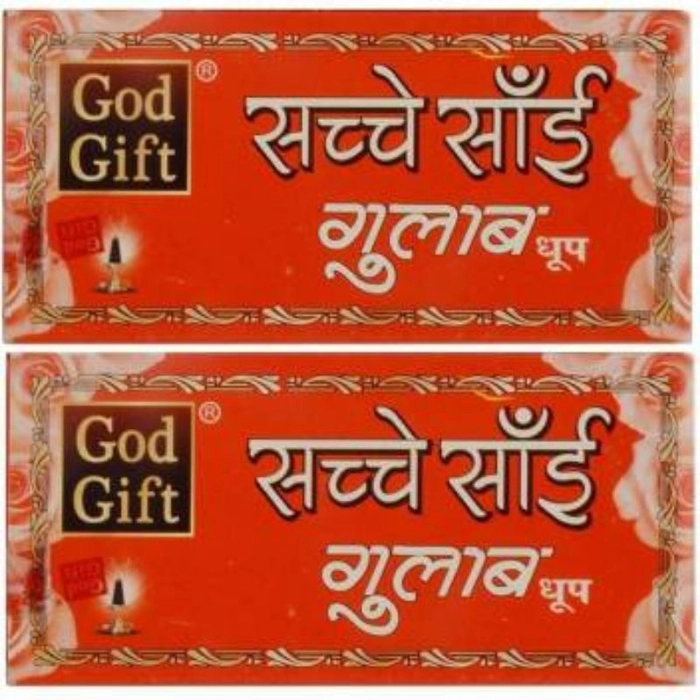 God Gift Dry Dhoop Stick Mix Dhoop (Pack of 12)