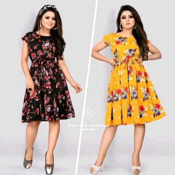 Ladies Printed Cape One Piece Dress, Technics : Machine Made, Occasion :  Casual Wear, Party Wear at Rs 1,750 / Piece in Kolkata