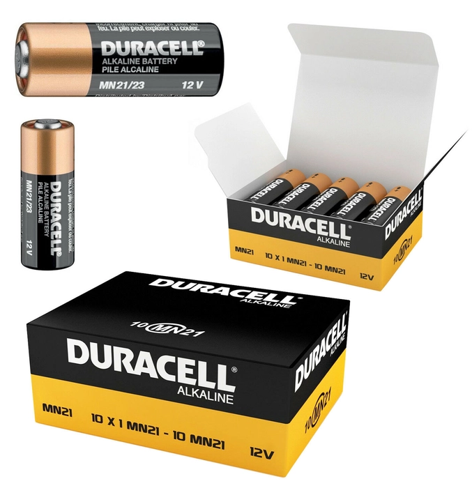 Duracell Alkaline batteries MN21, MN 21, LRVO8, AG23, 23A