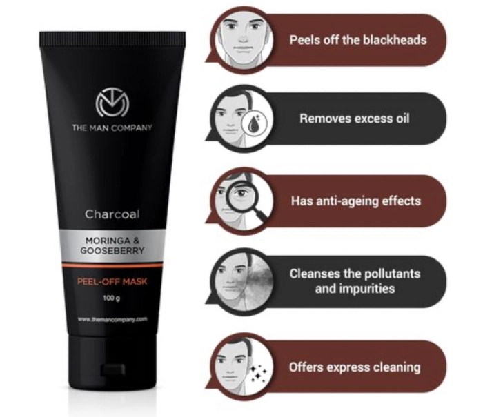 The Man Company Peel Off Mask