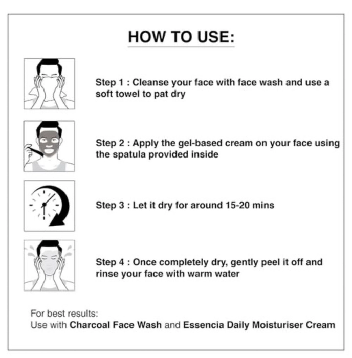 The Man Company Peel Off Mask